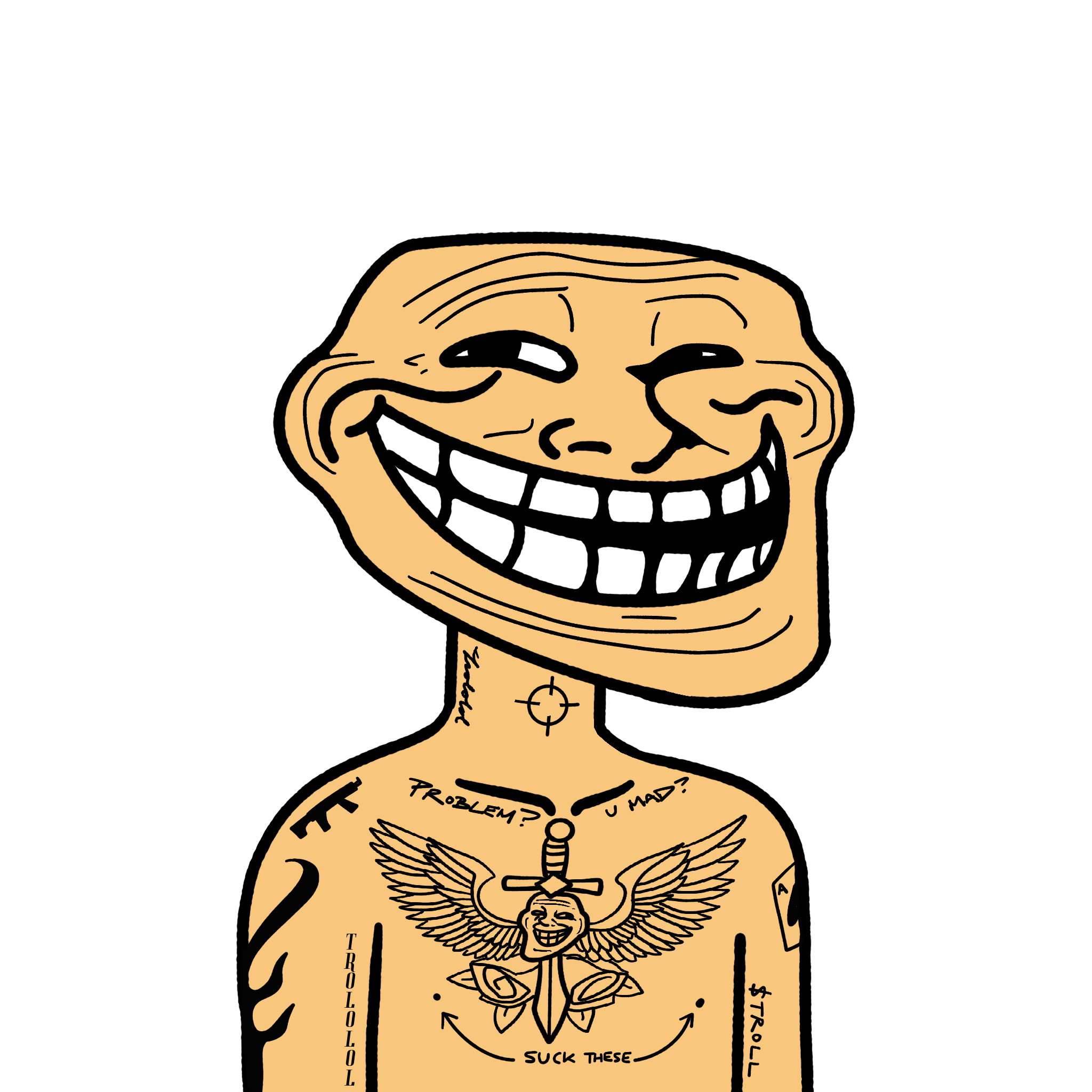 Yellow with Tats